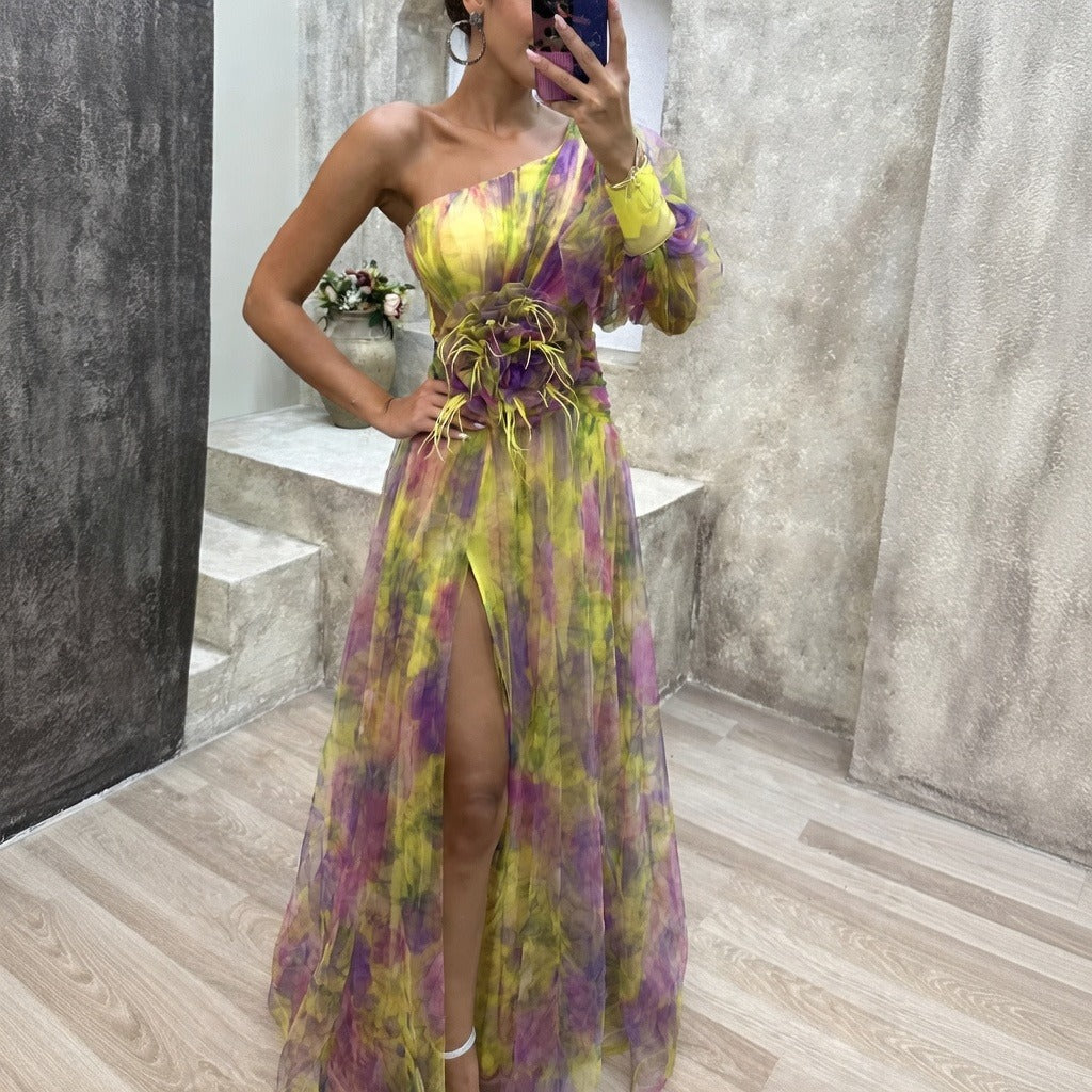 Rowe - Robe Maxi Florale Élégante