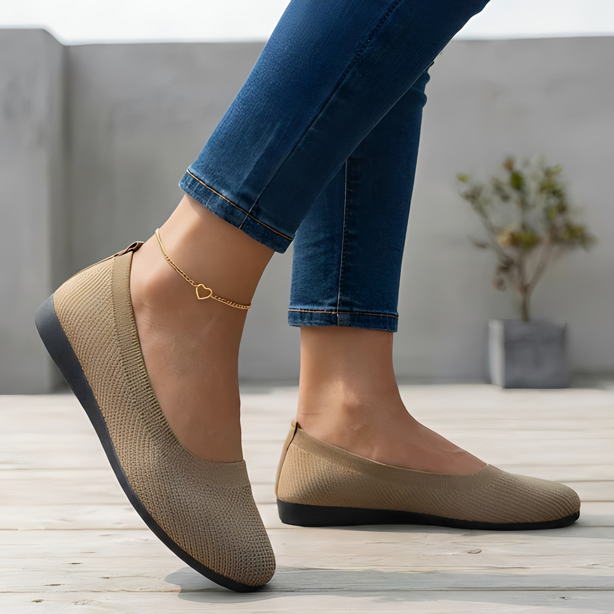 Anjanet - Des ballerines élégantes et respirantes pour femmes