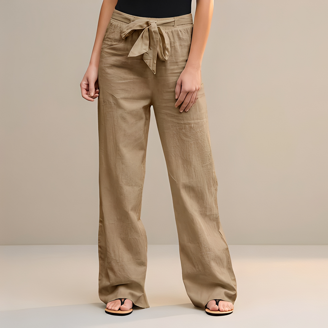 Lizza - Un pantalon d'été raffiné et léger pour femme