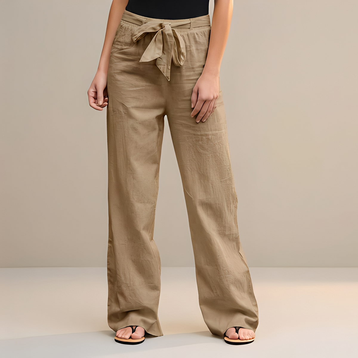 Lizza - Un pantalon d'été raffiné et léger pour femme