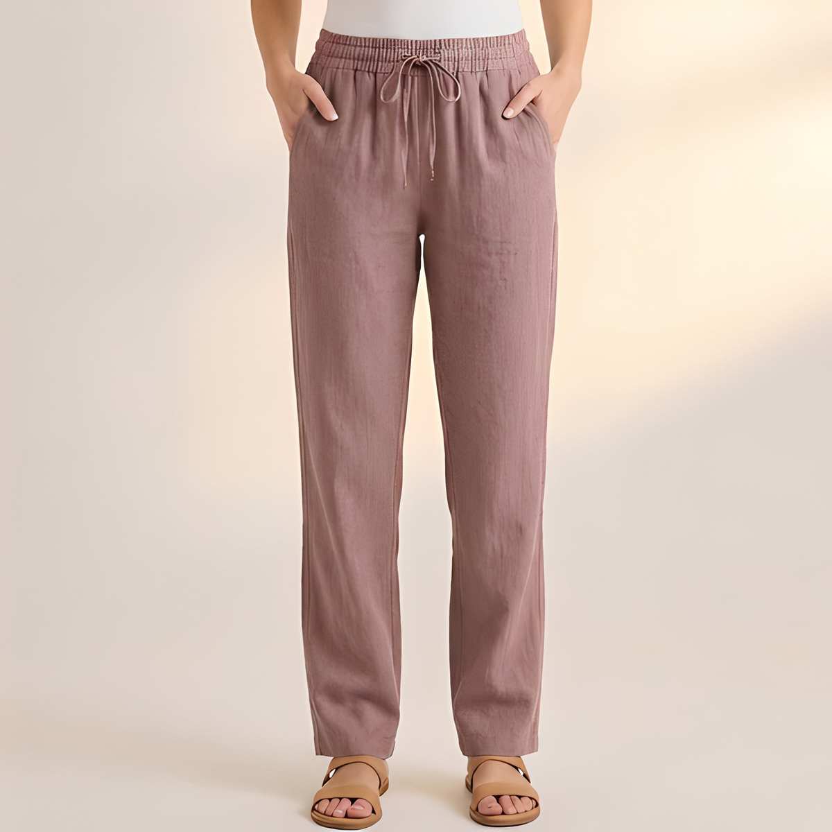 Gello - Pantalon large avec cordon de serrage pour homme
