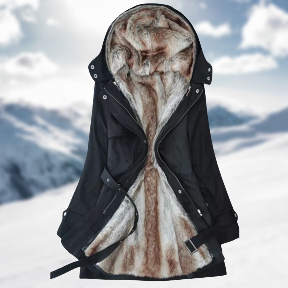 Hedda - parka d'hiver de luxe pour femme