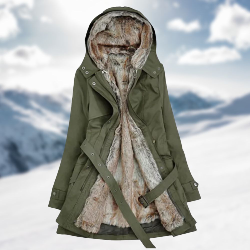 Hedda - parka d'hiver de luxe pour femme