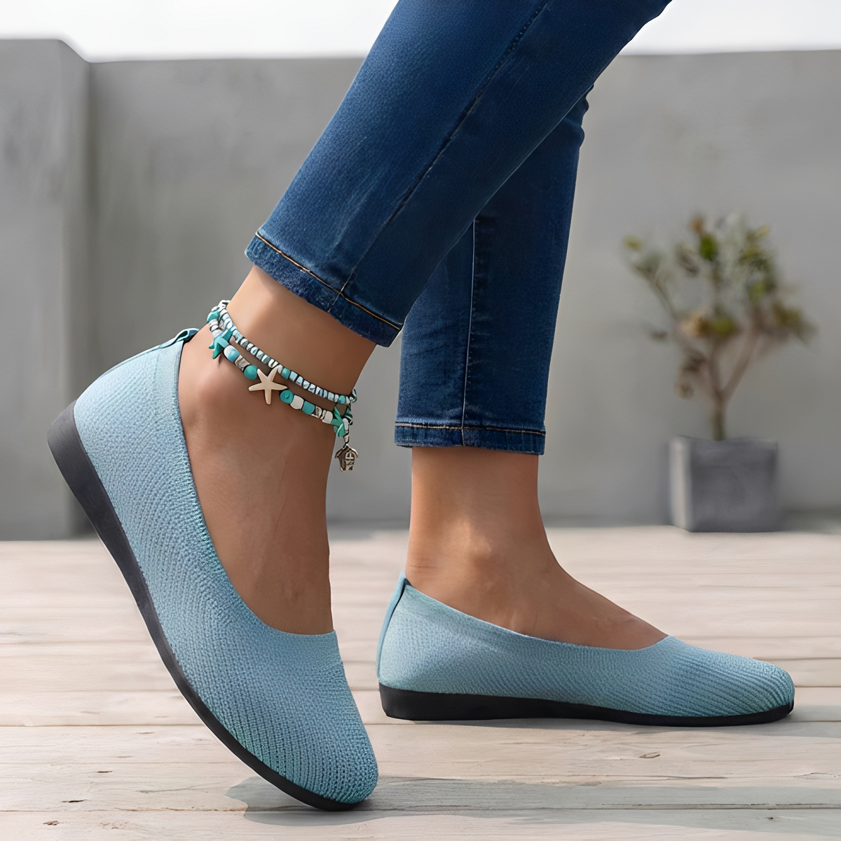 Anjanet - Des ballerines élégantes et respirantes pour femmes