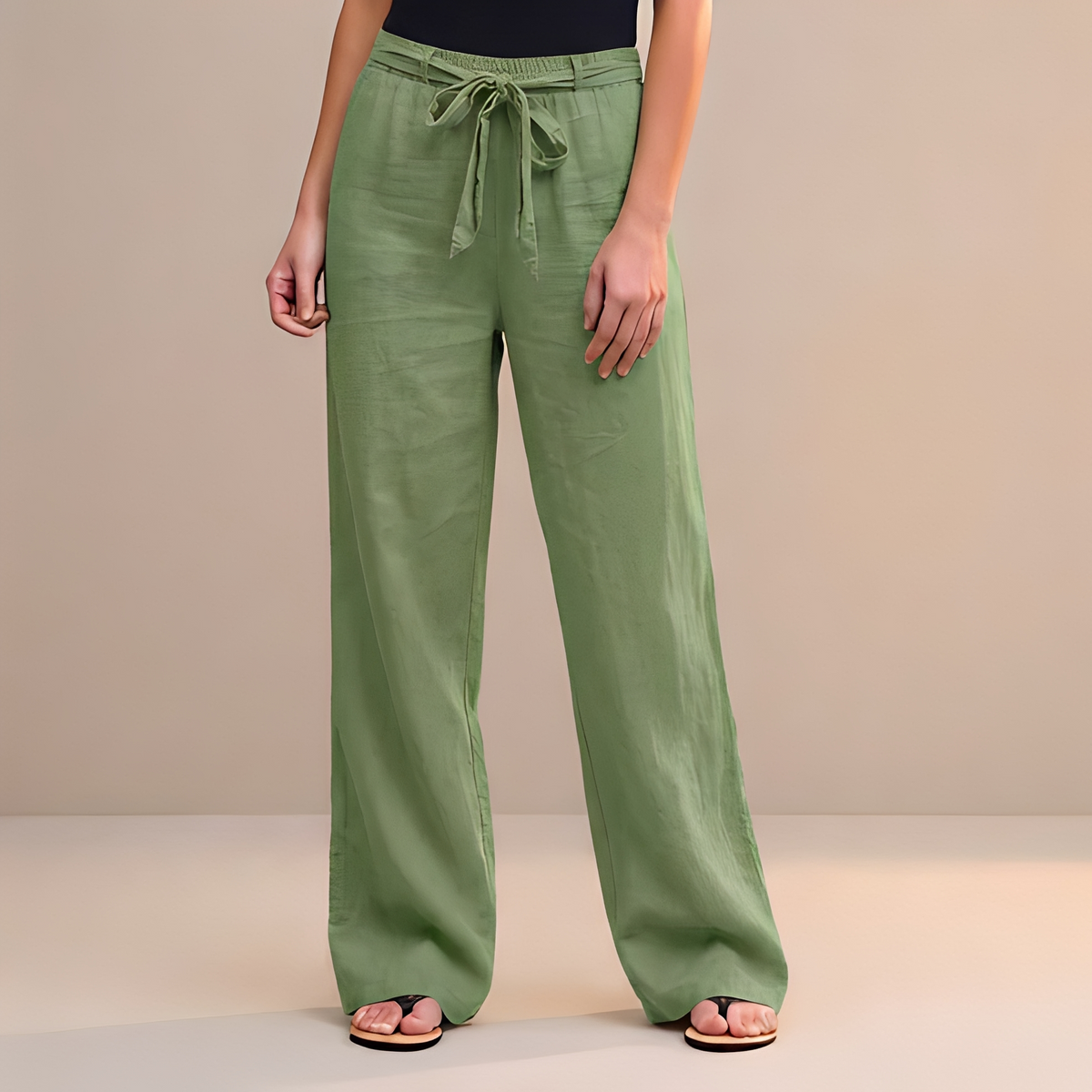 Lizza - Un pantalon d'été raffiné et léger pour femme