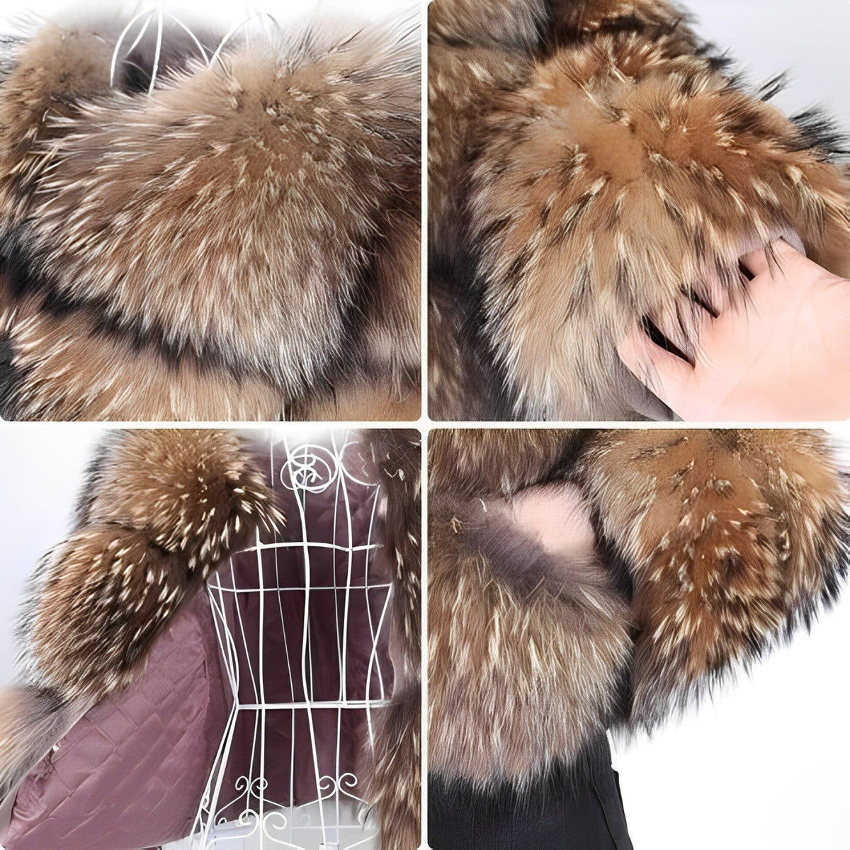 Melyssa - Manteau Court Élégant