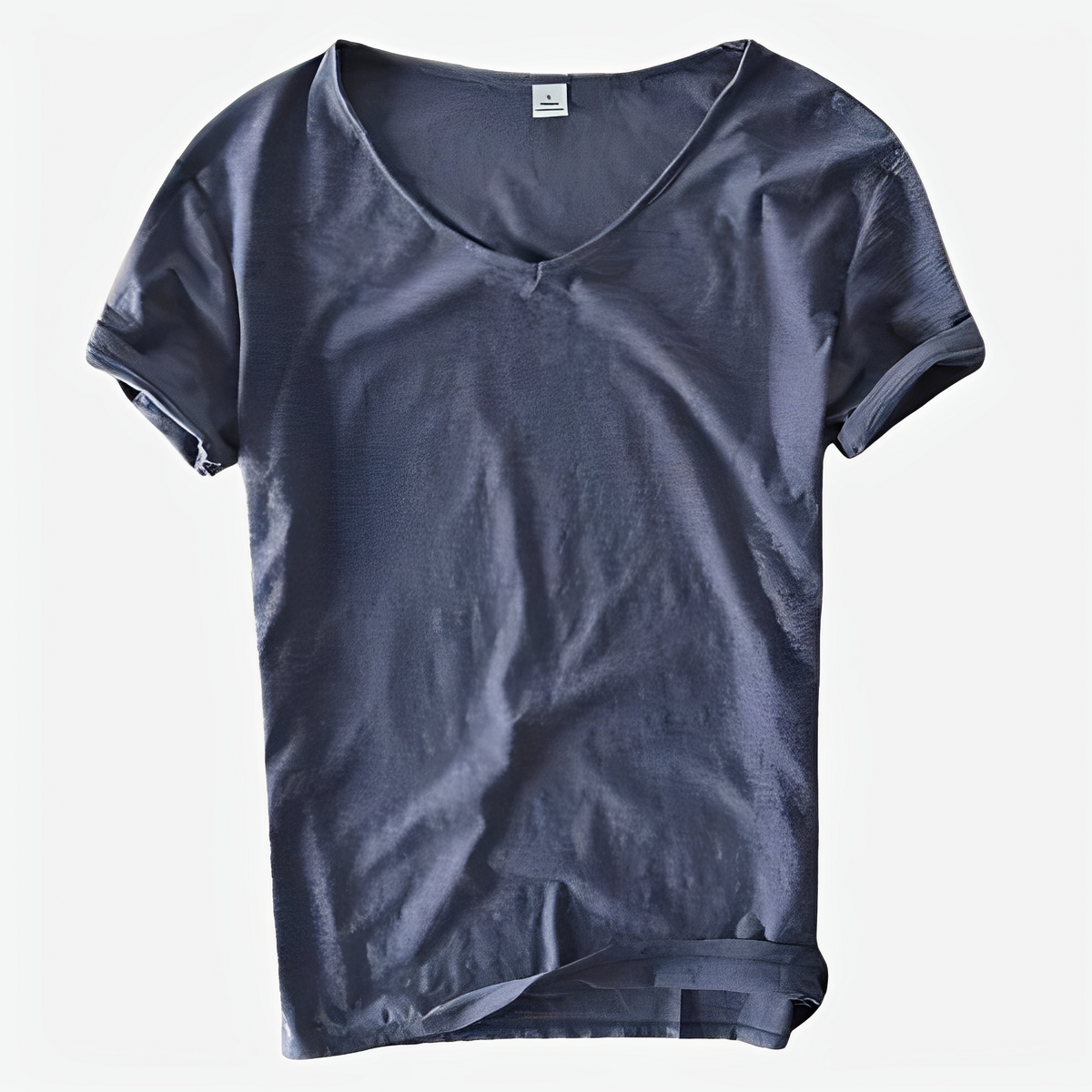 Jayson - T-shirt ample à col en V pour l'été homme