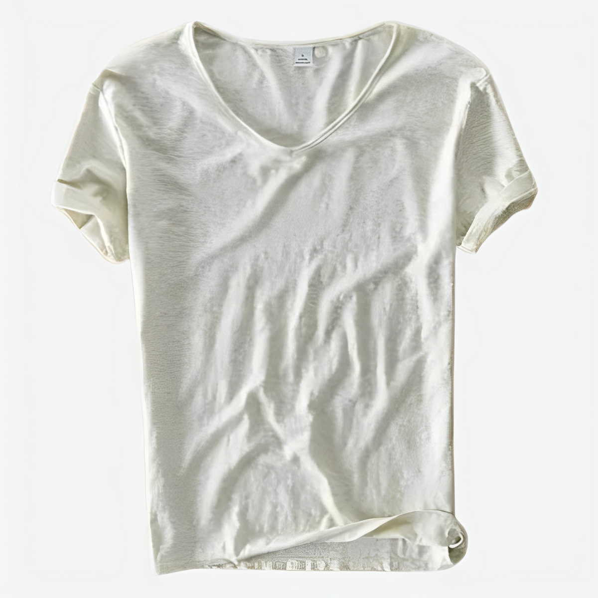 Jayson - T-shirt ample à col en V pour l'été homme