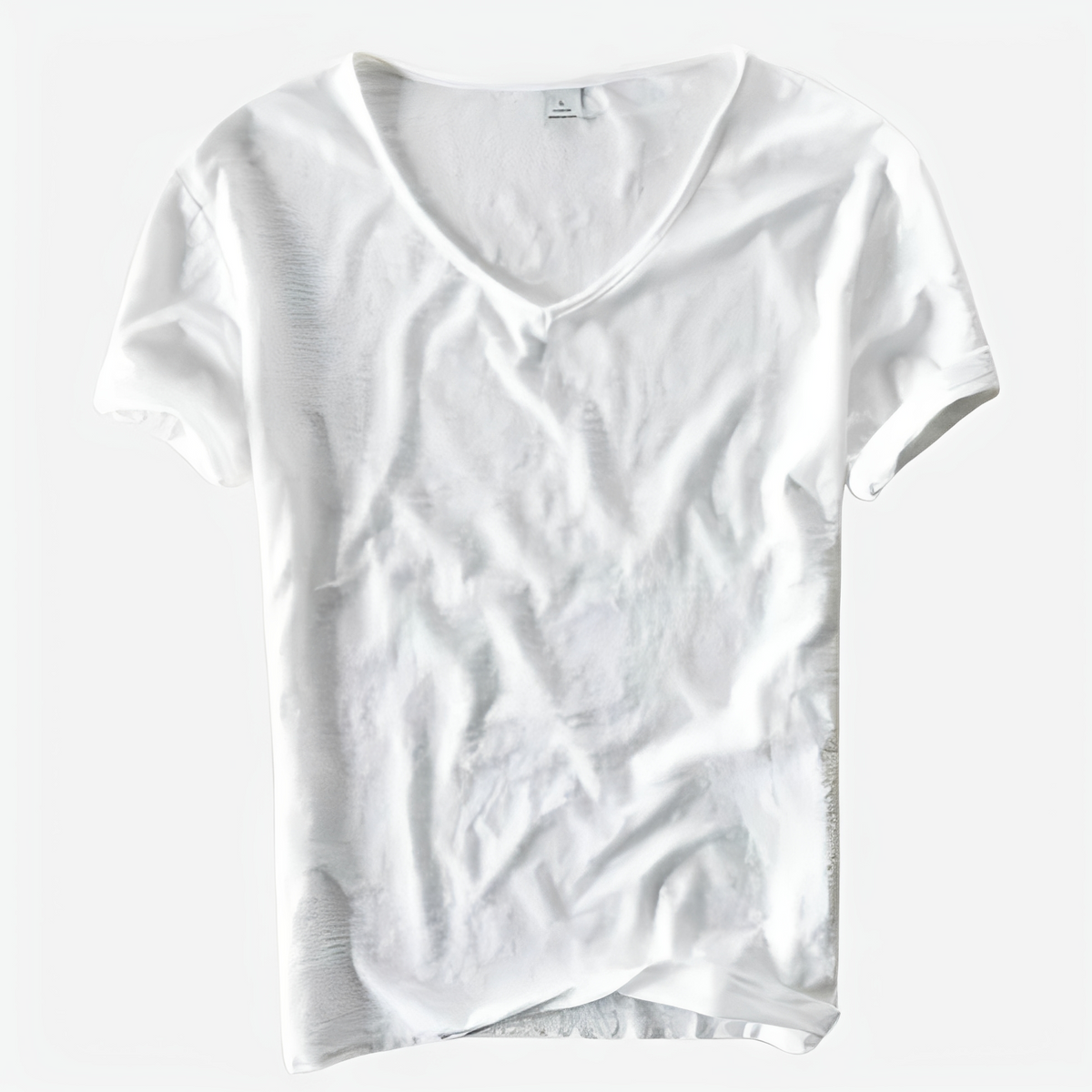 Jayson - T-shirt ample à col en V pour l'été homme