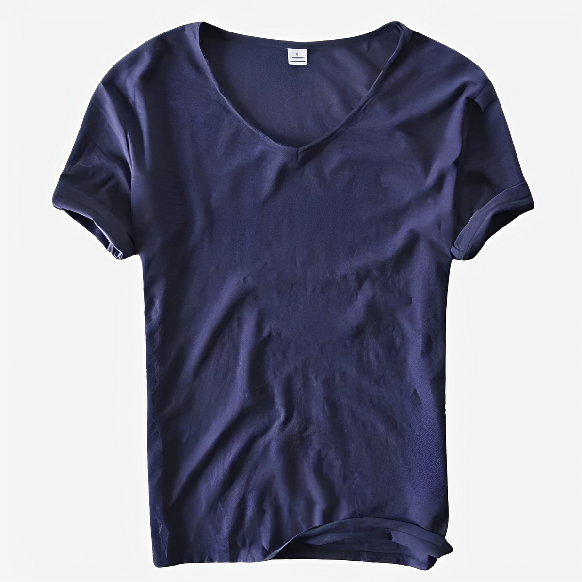 Jayson - T-shirt ample à col en V pour l'été homme