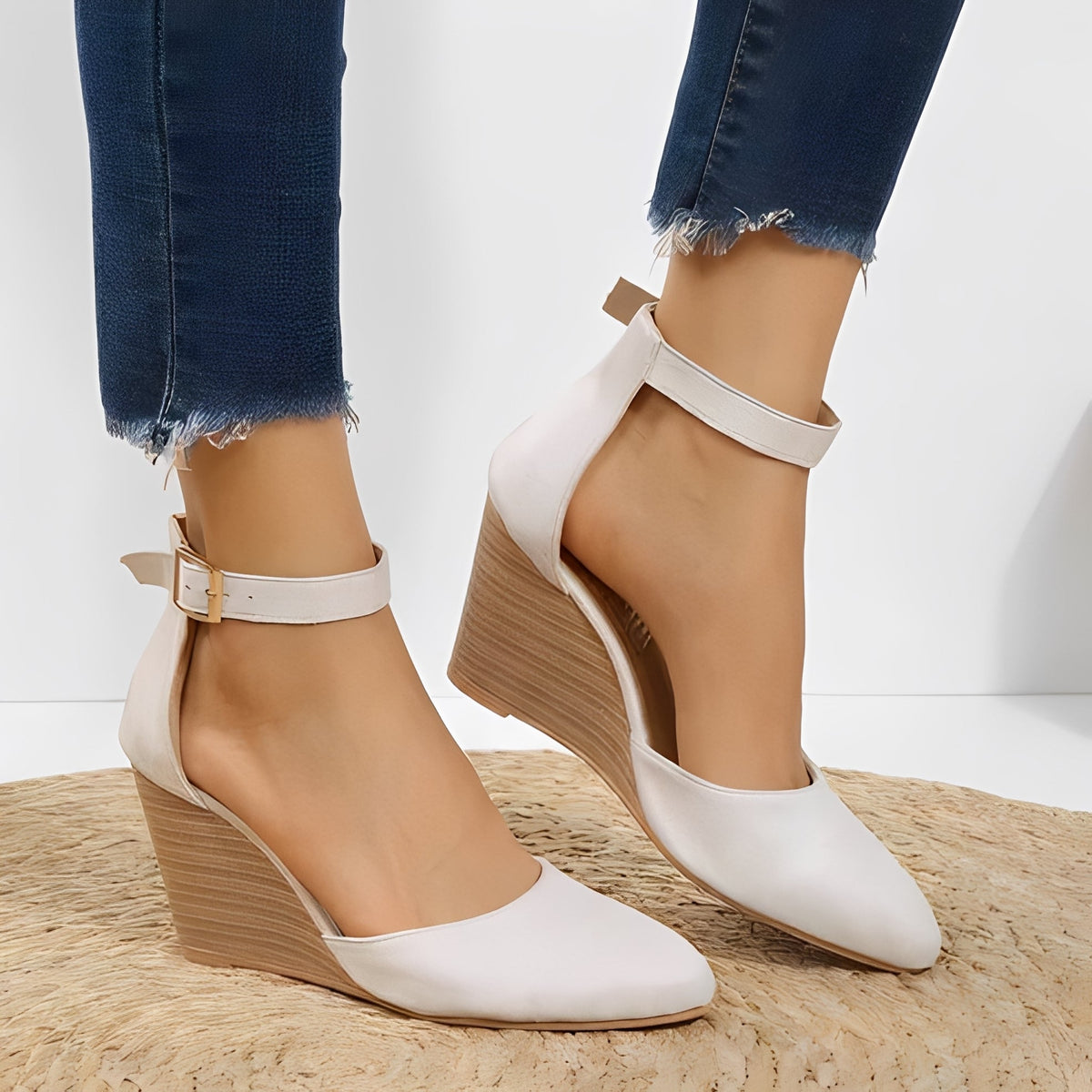 Cristina - Sandale chic à bout pointu pour femme