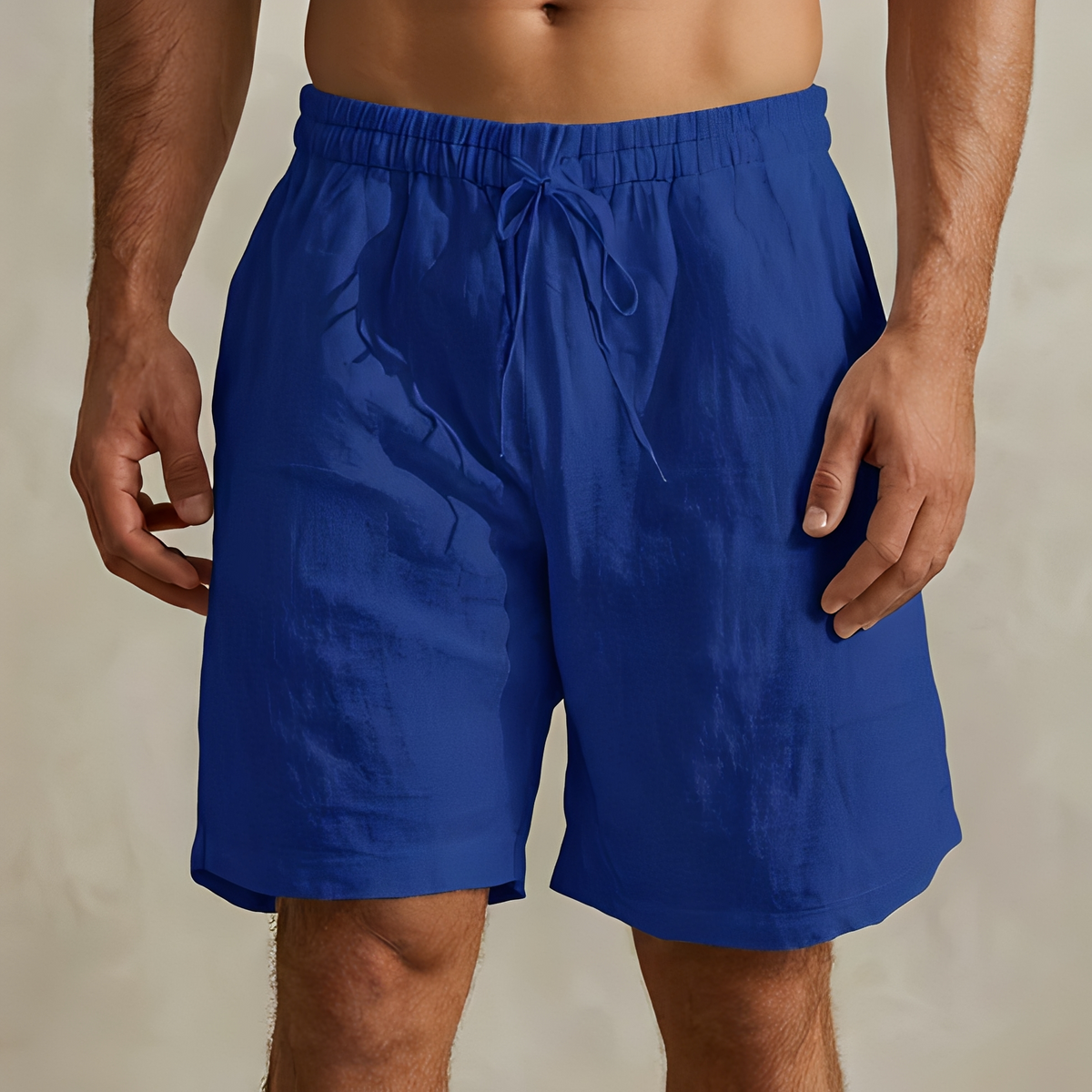 Loises - Short d'été contemporain avec cordon de serrage pour homme