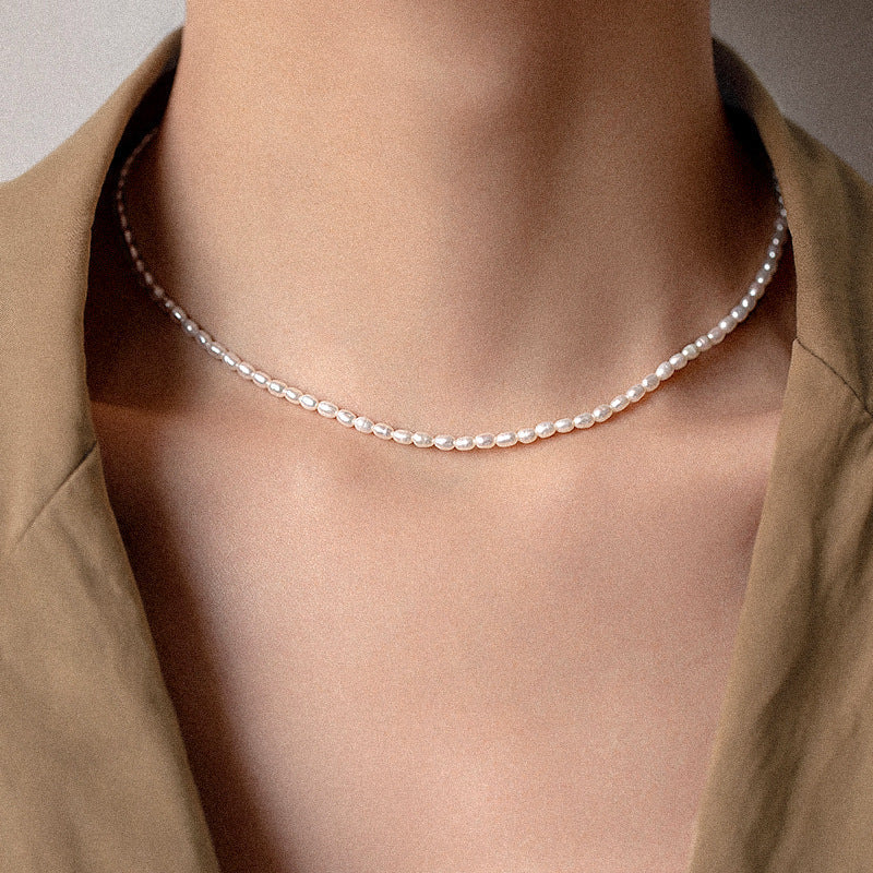 Avaria - Choker de perles d'eau douce