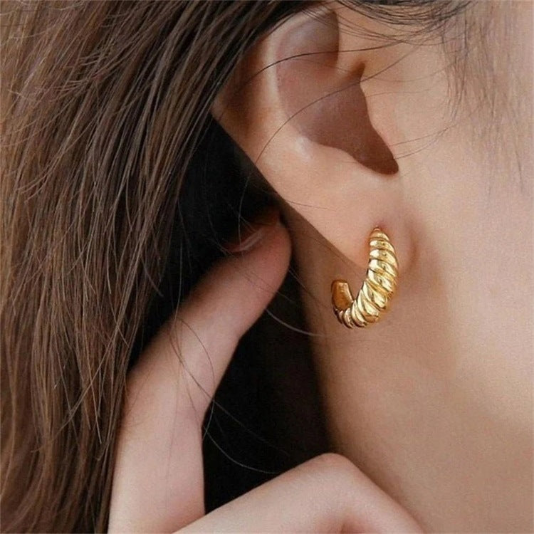 Boucles d'oreilles Arc Croissant