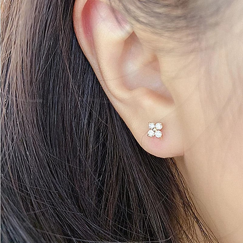 Mia – Boucles d'oreilles en cristal brillantes
