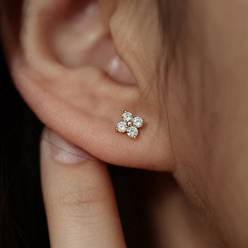 Mia – Boucles d'oreilles en cristal brillantes