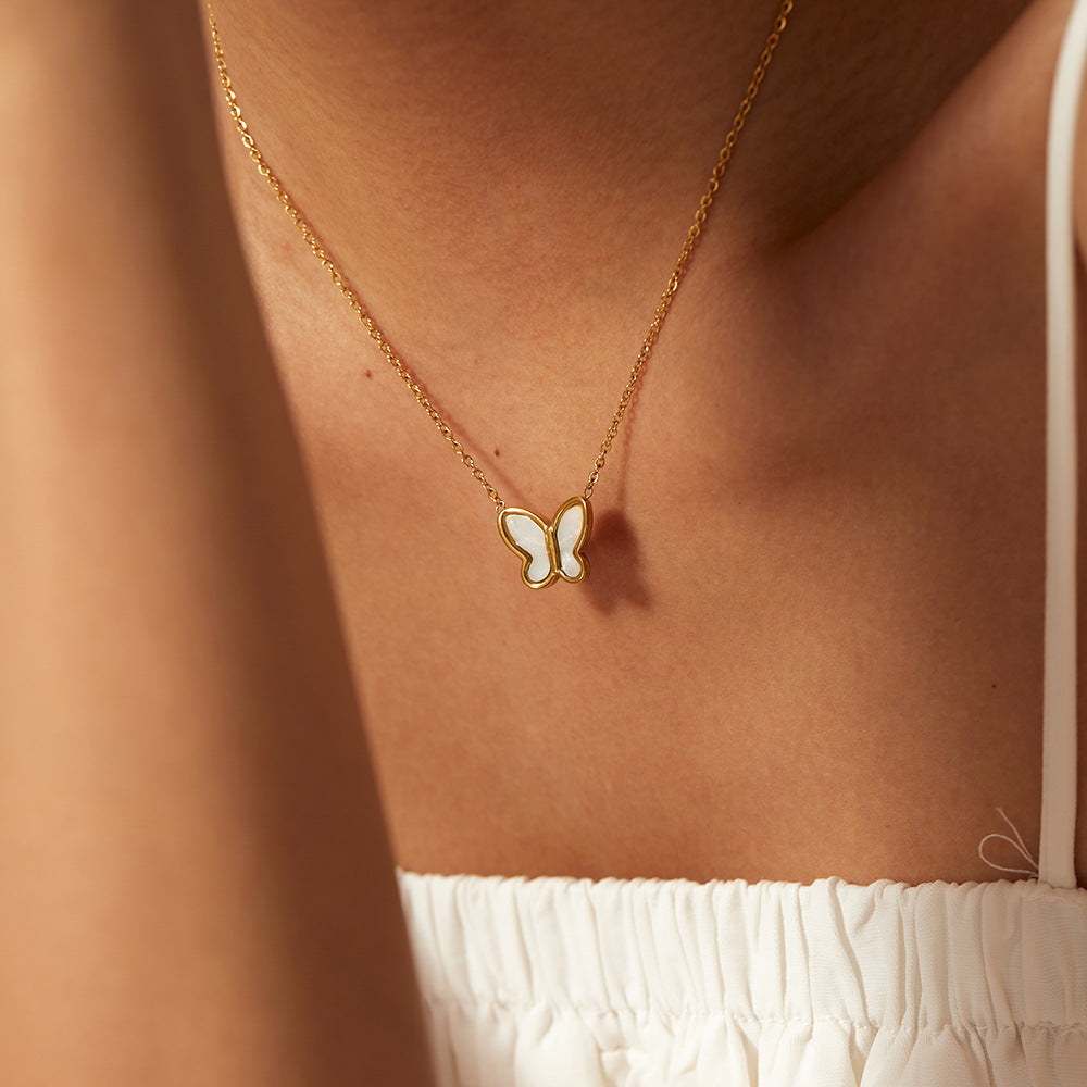 Mariposa - Collier de perles