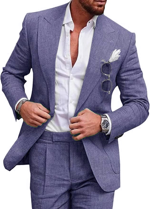 Marbod - Costume léger en lin pour hommes