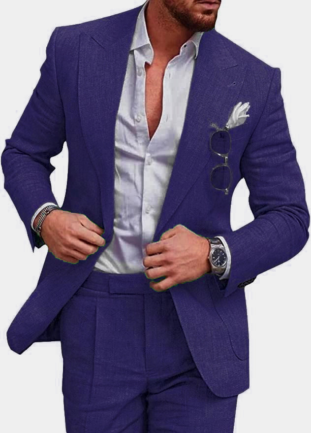 Marbod - Costume léger en lin pour hommes