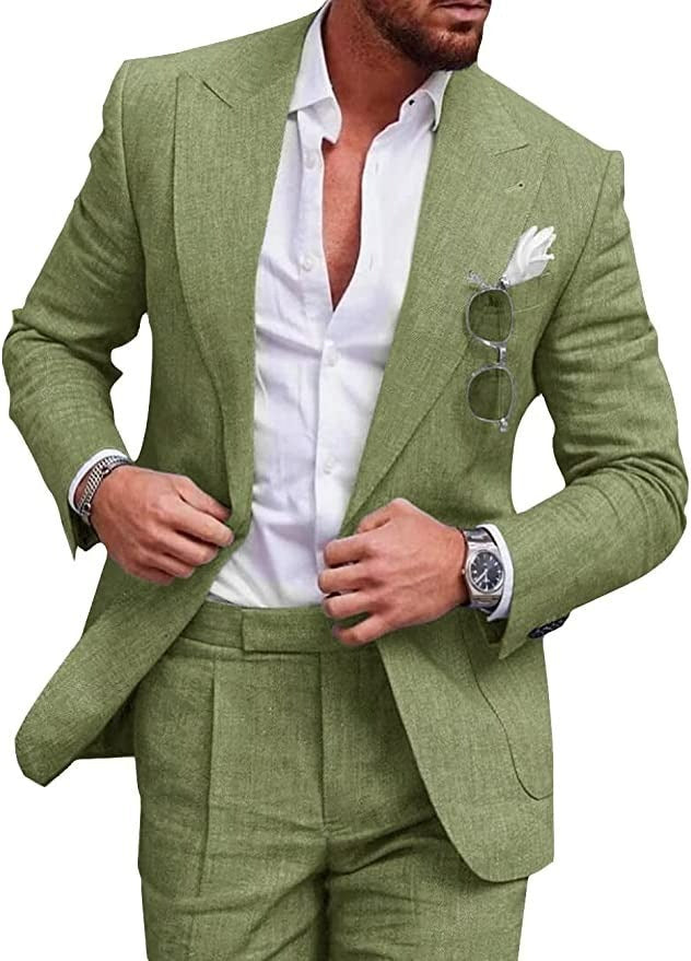Marbod - Costume léger en lin pour hommes