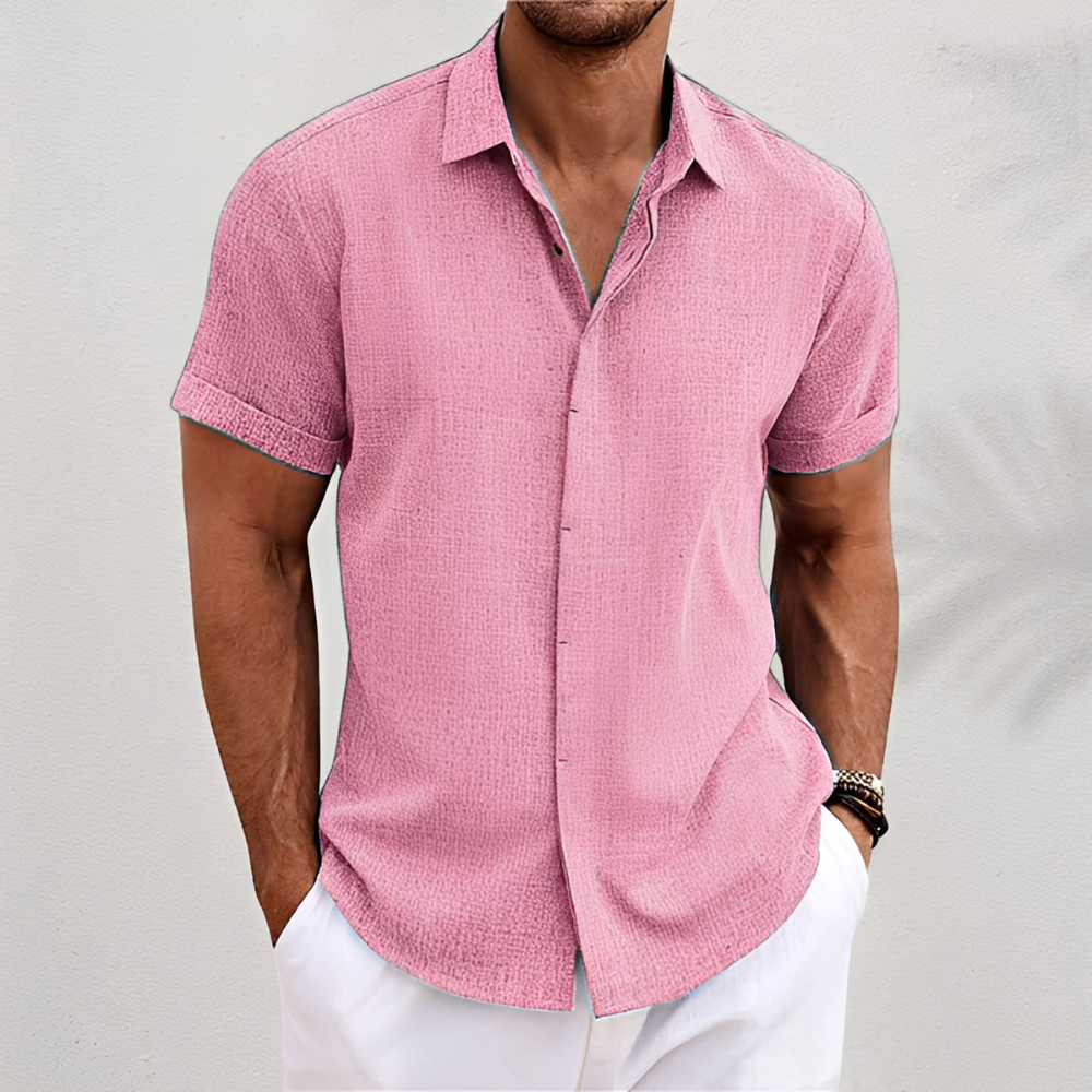 Oberon - Chemise Homme à Manches Courtes