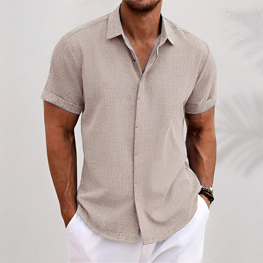 Oberon - Chemise Homme à Manches Courtes