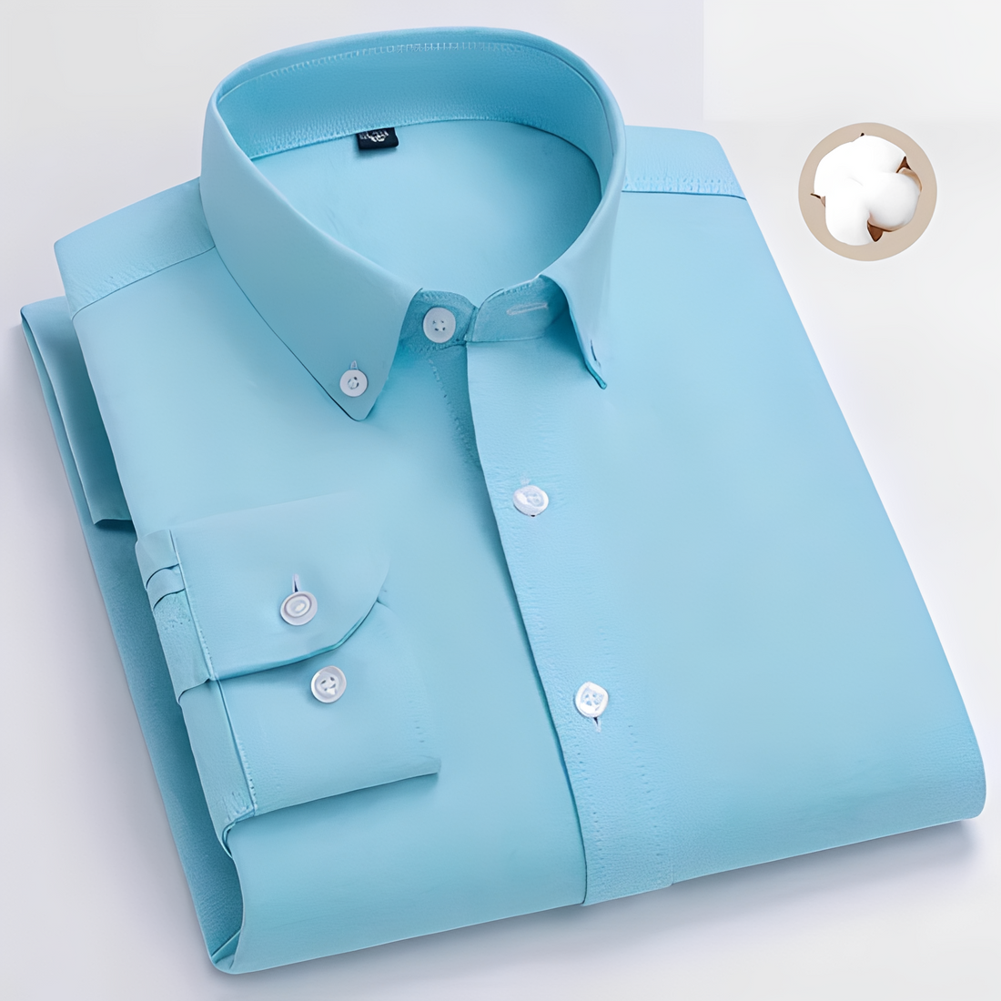 Jezriel - Chemise à carreaux élégante à manches longues pour homme