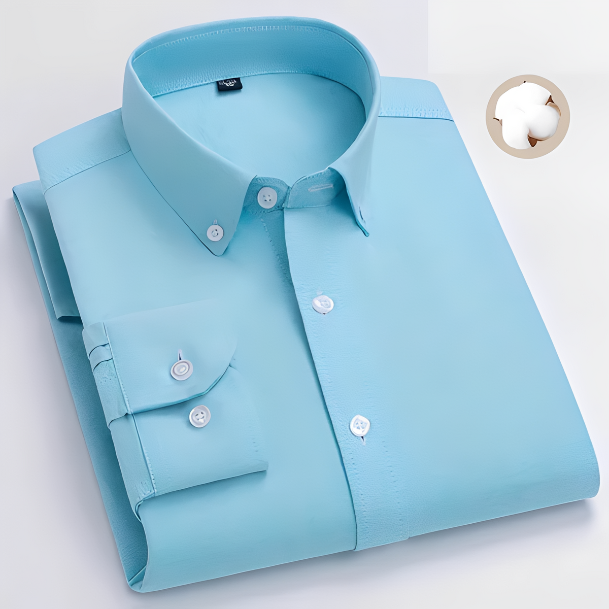 Jezriel - Chemise à carreaux élégante à manches longues pour homme