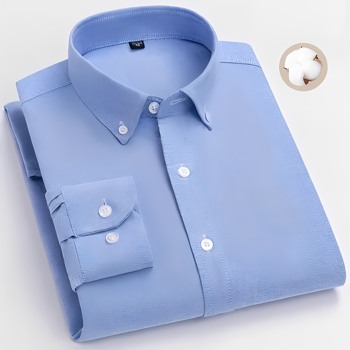 Jezriel - Chemise à carreaux élégante à manches longues pour homme