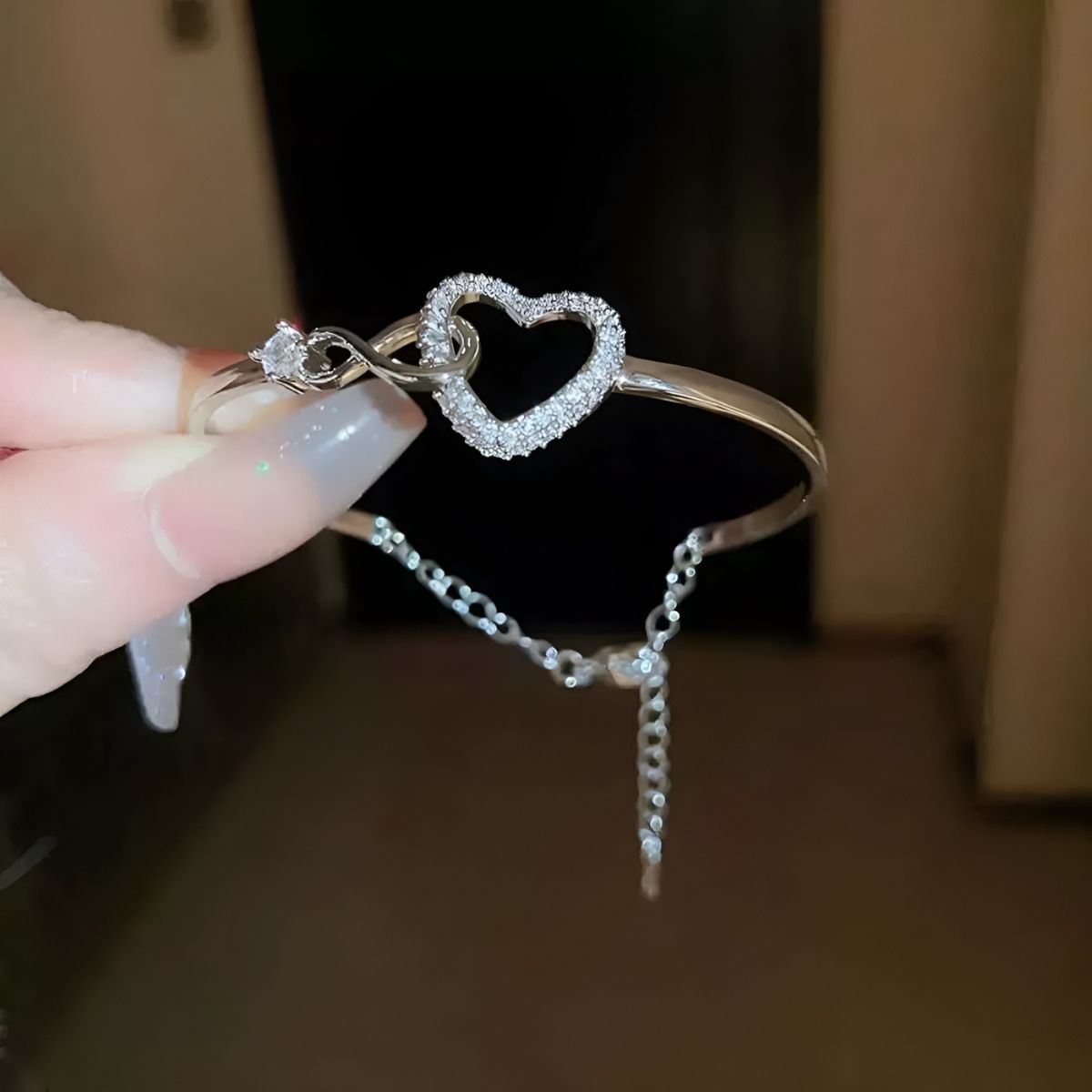 Ayumi – Bracelet mère et fille infini doré