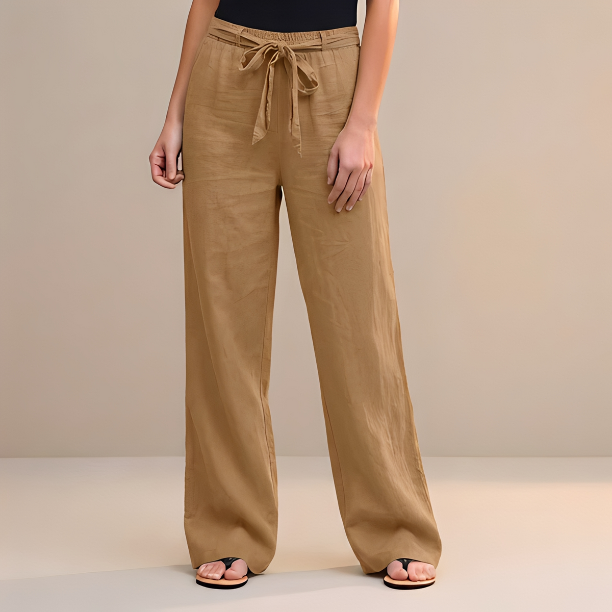 Lizza - Un pantalon d'été raffiné et léger pour femme