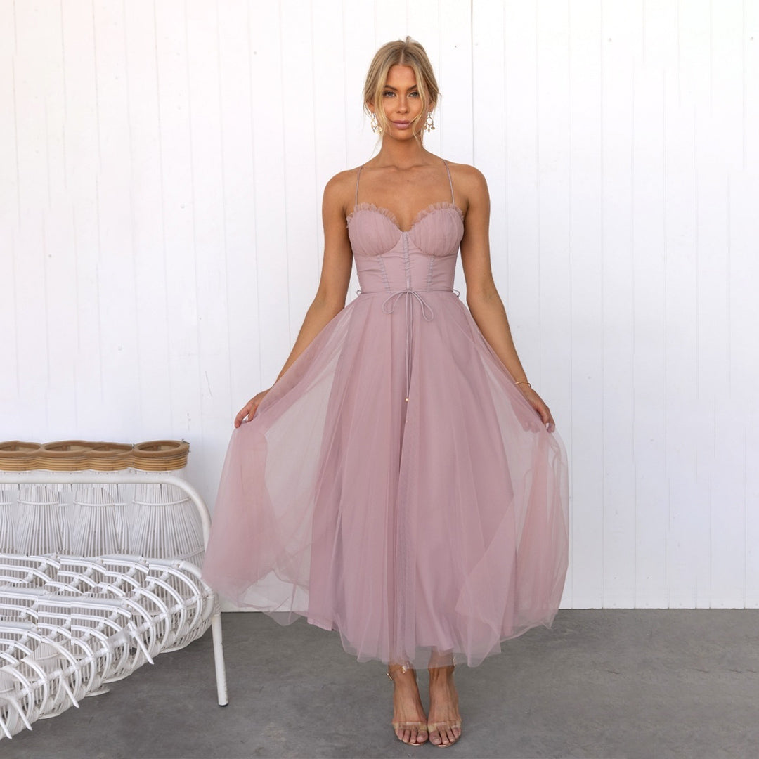 Franca – Robe midi au style classique