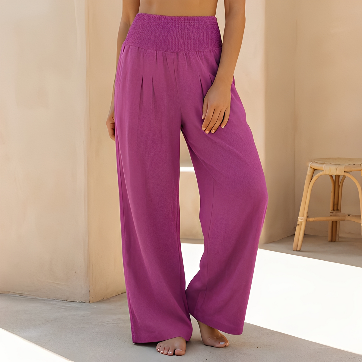 Alexandra - Pantalon large et fluide pour femme