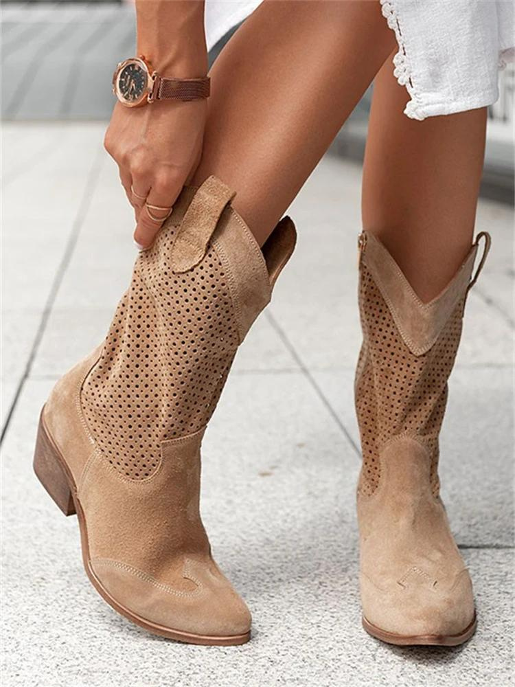 Lana - Des bottes de cowboy élégantes pour femmes