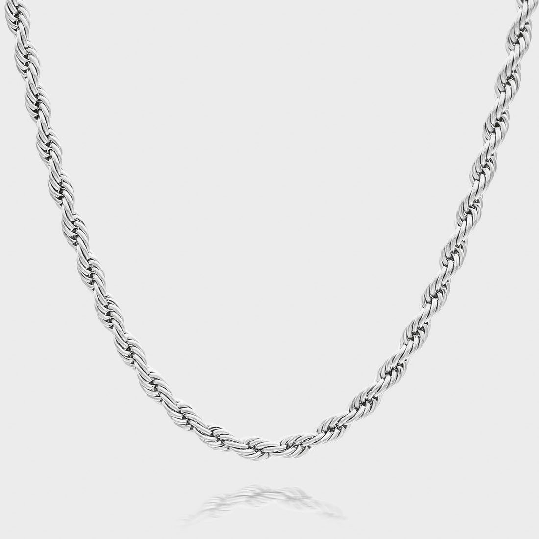 Nalia – Collier en Argent de Corde
