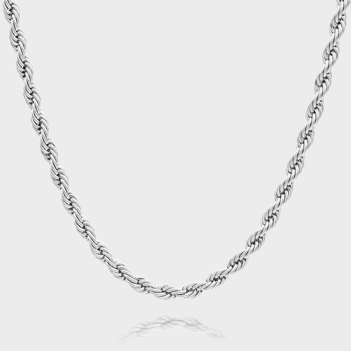 Nalia – Collier en Argent de Corde