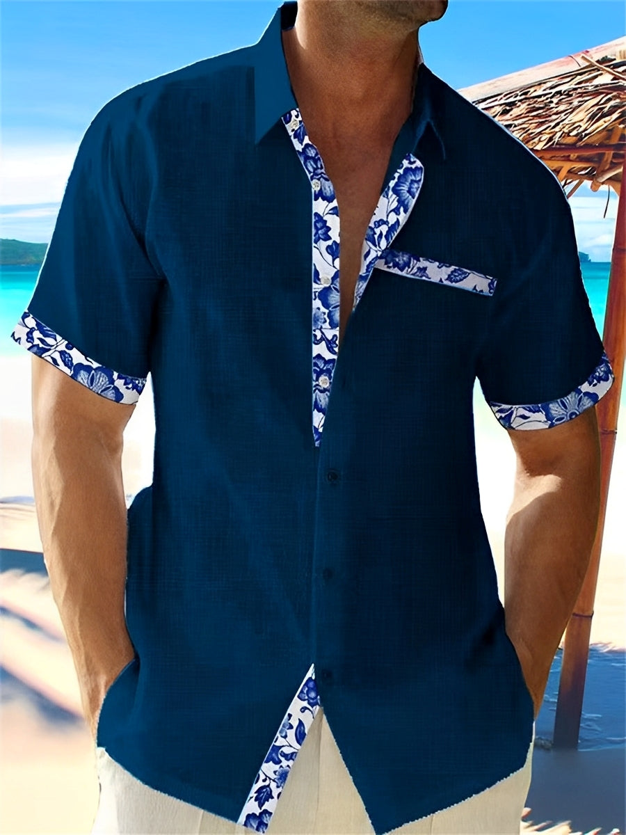 Anthony - Chemise en lin confortable pour hommes
