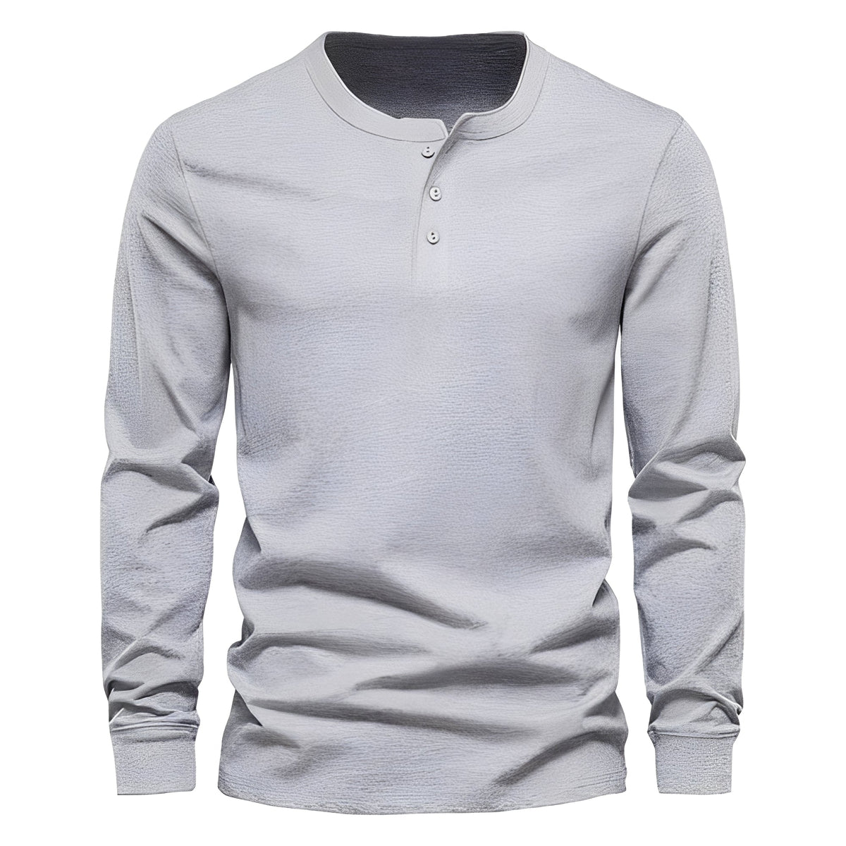 Erick - Chemise d'été traditionnelle à manches longues pour homme