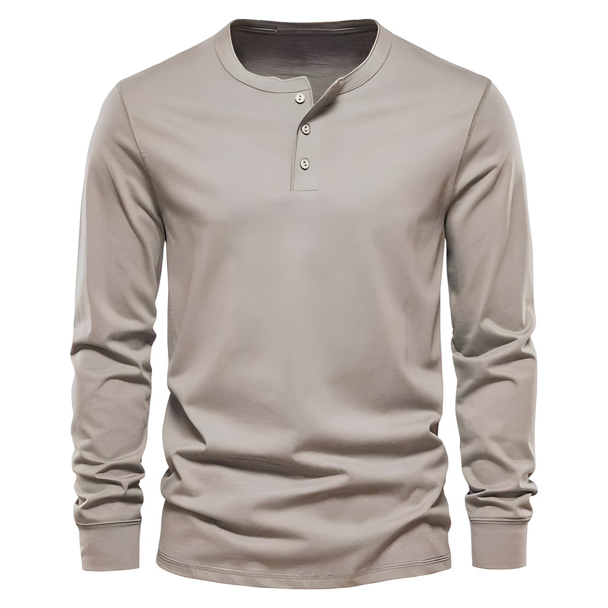 Erick - Chemise d'été traditionnelle à manches longues pour homme