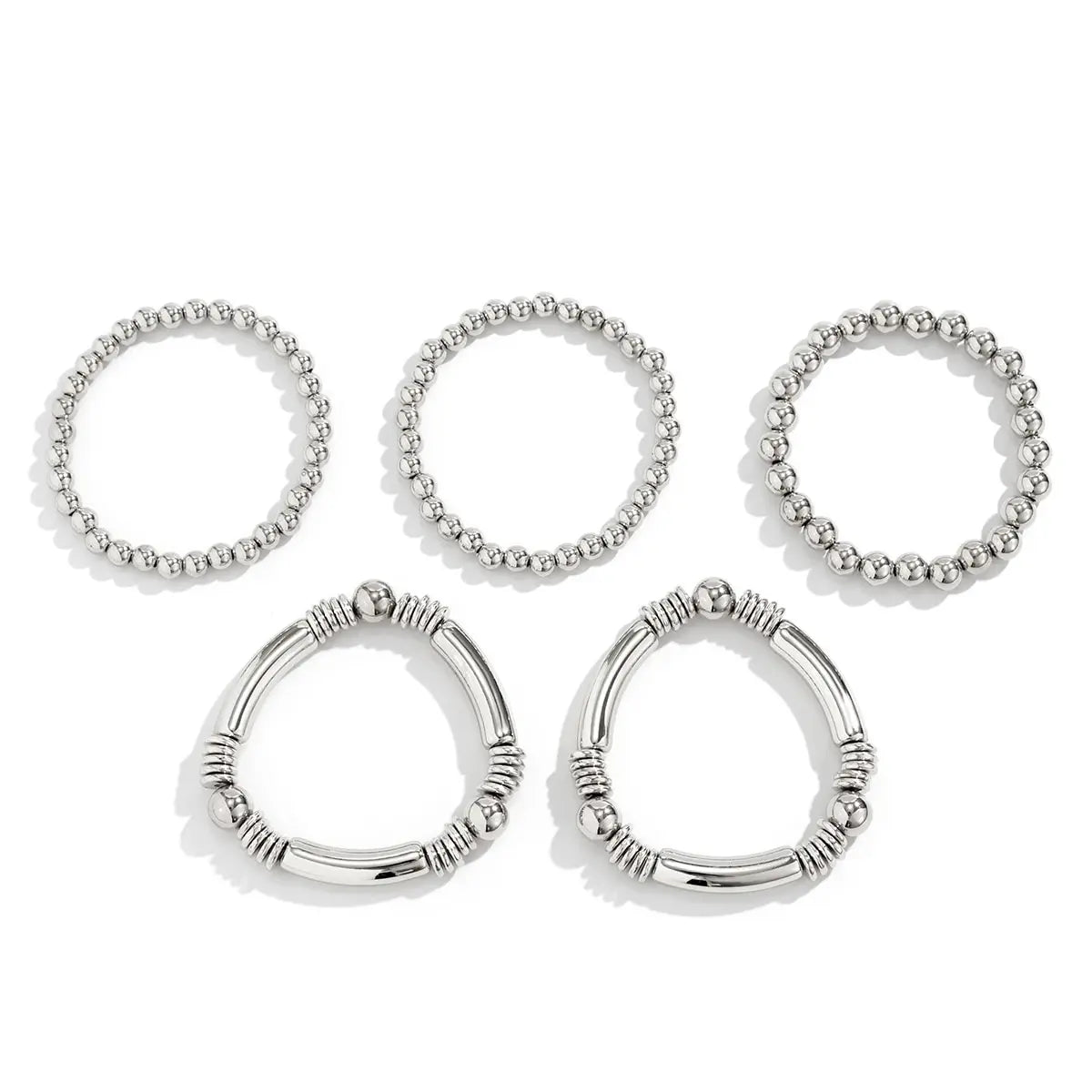Mira – Ensemble de 5 bracelets en perles empilables