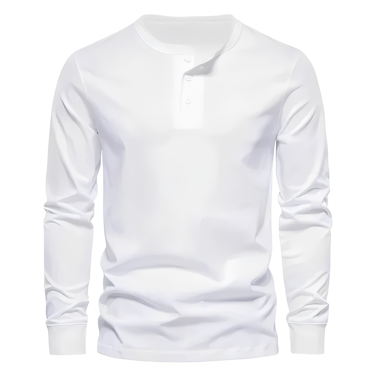 Erick - Chemise d'été traditionnelle à manches longues pour homme