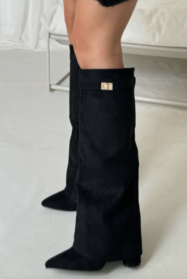Johanna - Bottes élégantes en daim