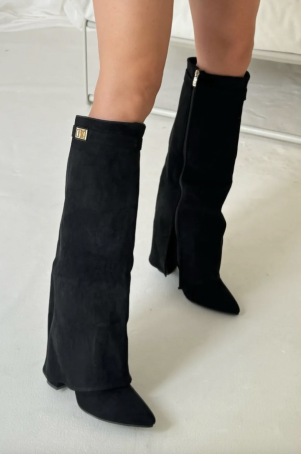 Johanna - Bottes élégantes en daim