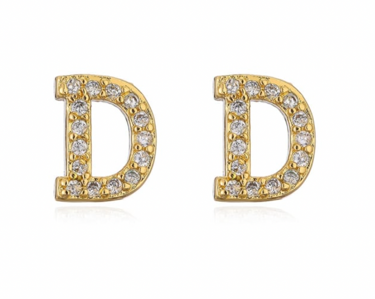 Taylor - Boucles d'oreilles lettres (initiales)