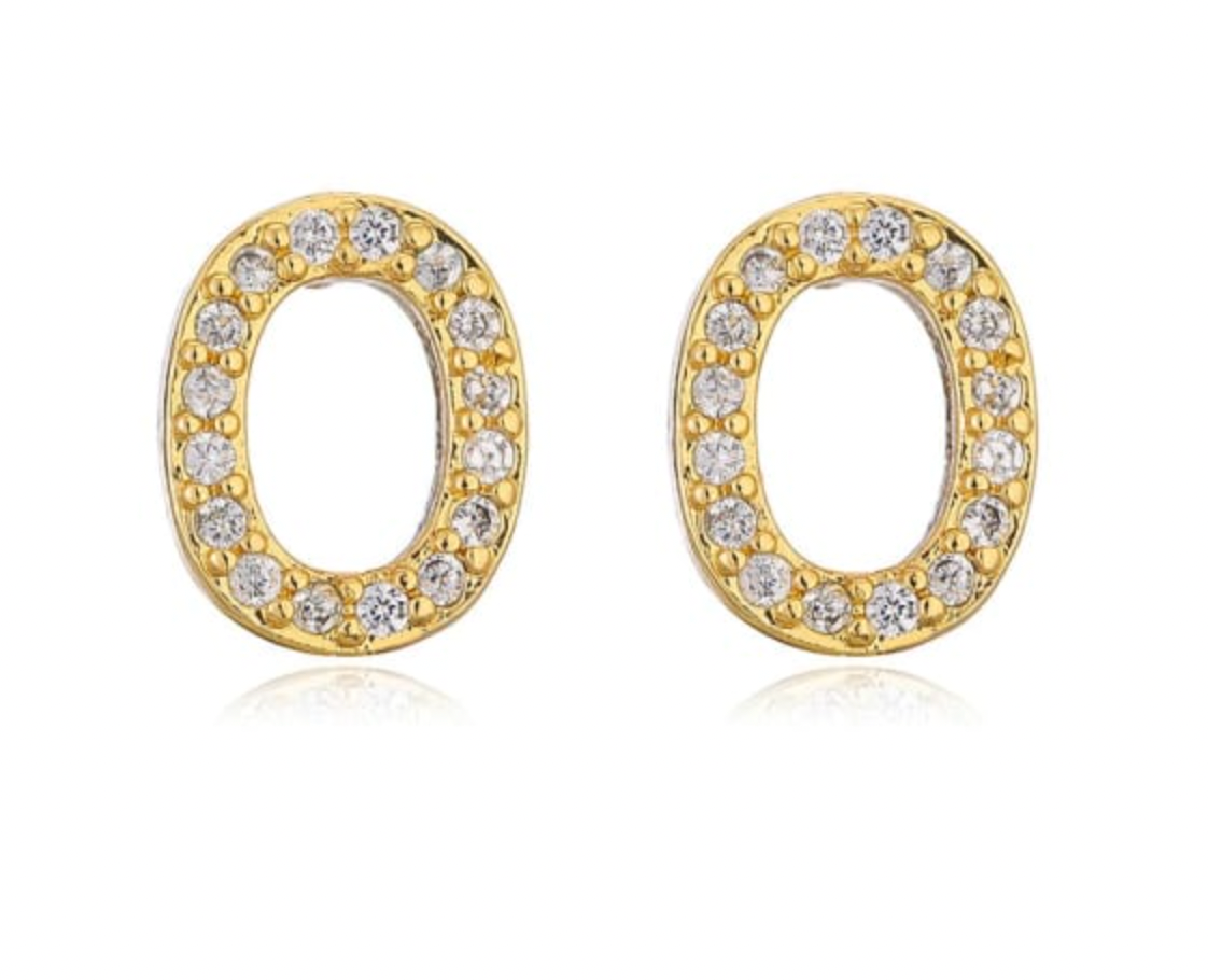 Taylor - Boucles d'oreilles lettres (initiales)