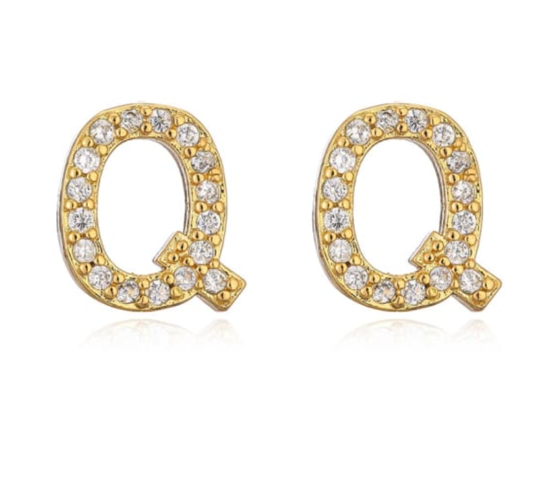 Taylor - Boucles d'oreilles lettres (initiales)