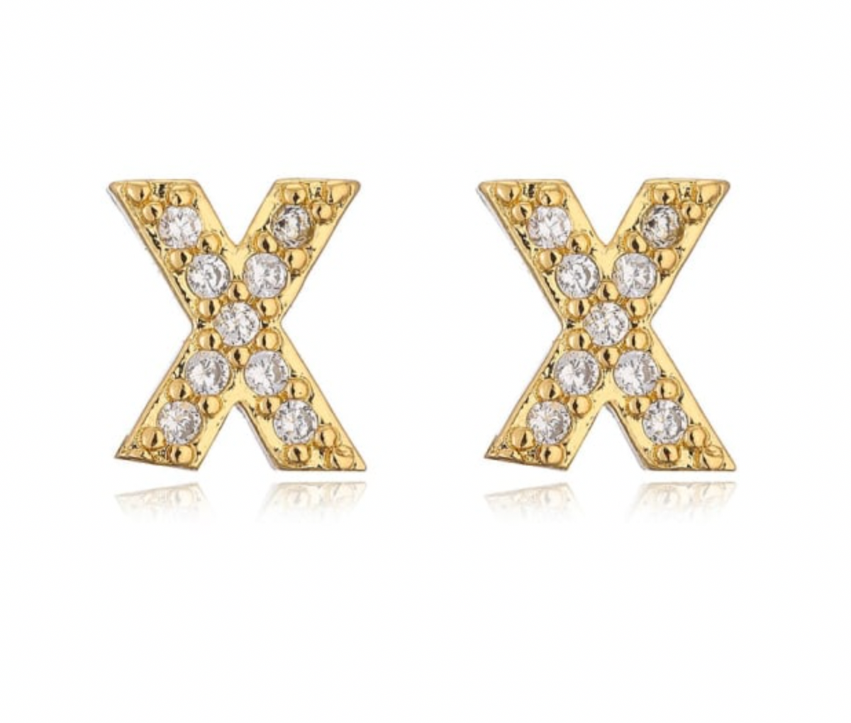 Taylor - Boucles d'oreilles lettres (initiales)