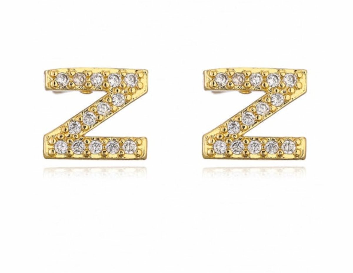 Taylor - Boucles d'oreilles lettres (initiales)