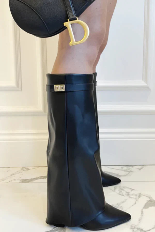 Johanna - Bottes élégantes en daim