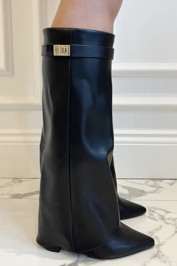 Johanna - Bottes élégantes en daim